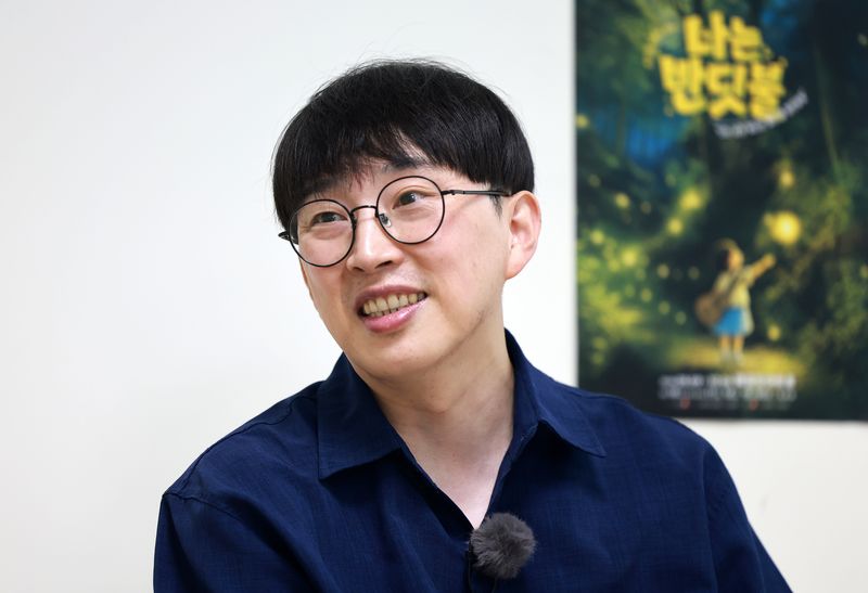 어린이 가족 뮤지컬 '나는 반딧불'의 배석준 연출 ⓒ 뉴스1 이호윤 기자