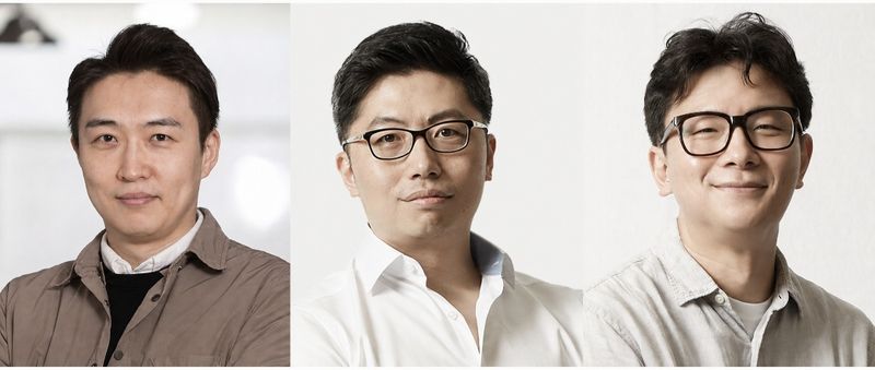 [울산=뉴시스] 사진 왼쪽부터 강주헌, 주진명, 이세민 교수 (사진=UNIST 제공) photo@newsis.com *재판매 및 DB 금지