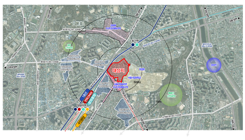 전농동 152-65 위치도. 서울시 제공