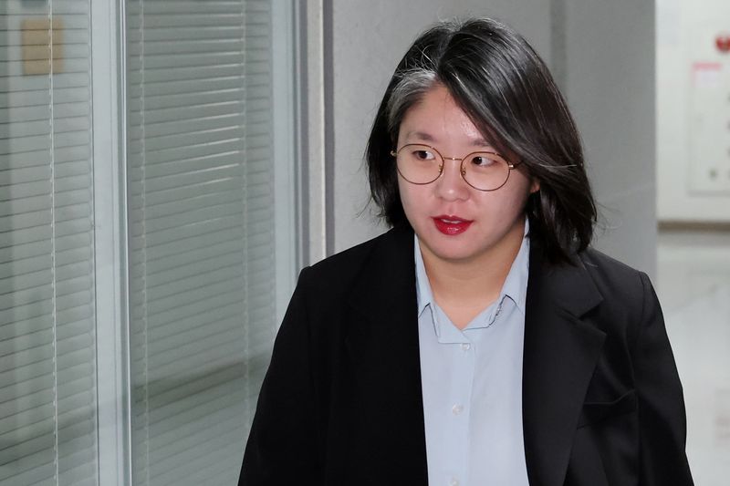 성평등가족부 장관 후보자로 지명된 용혜인 기본소득당 의원이 31일 오전 서울 여의도 국회 의원회관으로 출근하고 있다. 2026.8.31 ⓒ 뉴스1 황기선 기자