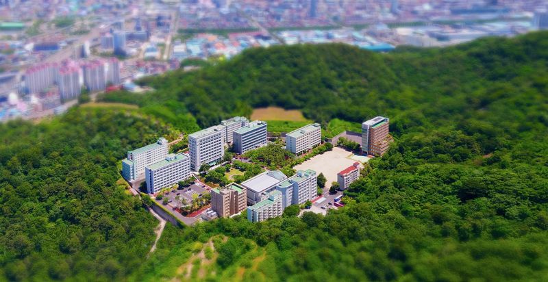 경남 창원에 위치한 부영그룹 창신대학교 전경. 부영그룹 제공