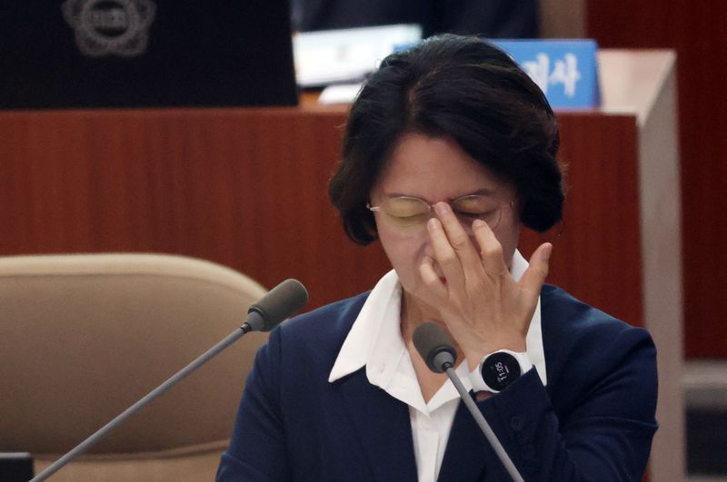 추미애 경기도지사가 2일 경기 수원시 영통구 경기도의회 본회의장에서 열린 '제393회 임시회 제2차 본회의'에 참석했다. 2026.9.2 ⓒ 뉴스1 김영운 기자