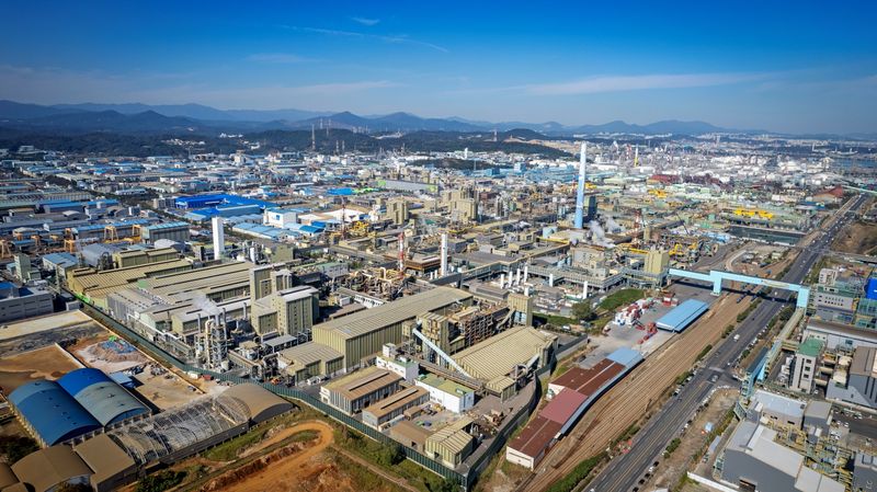고려아연 온산제련소 전경. 고려아연 제공