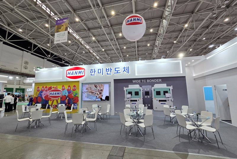 2026 세미콘 타이완 한미반도체 부스 전경 한미반도체 제공