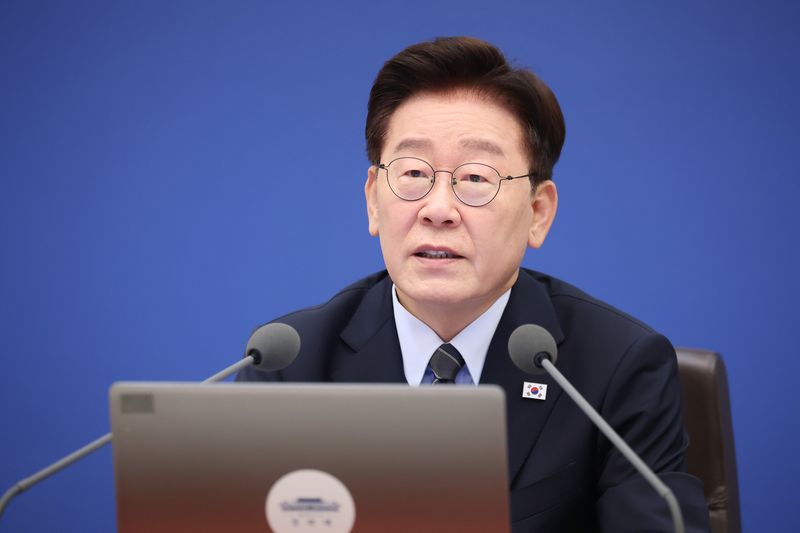 [서울=뉴시스] 김진아 기자 = 이재명 대통령이 1일 청와대에서 열린 국무회의에서 발언하고 있다. (청와대통신사진기자단) 2026.09.01. bluesoda@newsis.com