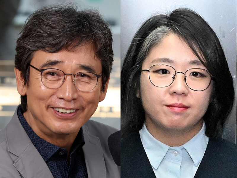 유시민 작가(왼쪽)과 용혜인 의원. /사진=연합뉴스