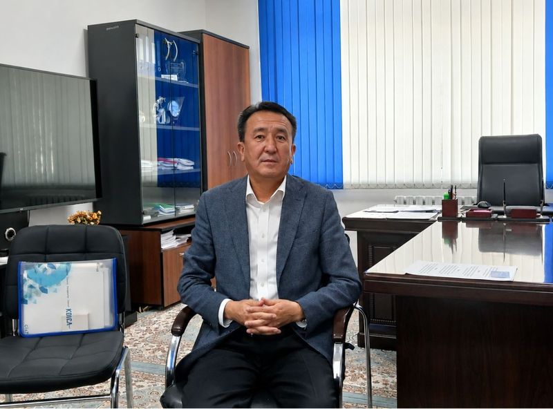 키르기스스탄 노동사회보장이민부 산하 해외고용센터(CEC) 박티벡 센터장 (출처=연합뉴스)