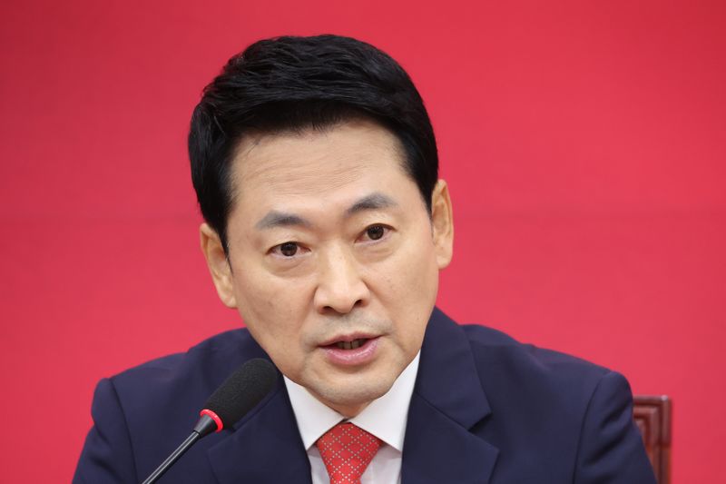 장동혁 국민의힘 대표가 3일 서울 여의도 국회에서 열린 최고위원회의에서 발언하고 있다. 2026.9.3 ⓒ 뉴스1 신웅수 기자