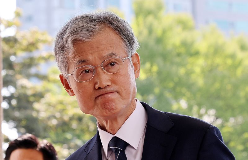 조희대 대법원장이 3일 서울 서초구 대법원 청사로 출근하고 있다. 조 대법원장은 지난달 30일 부친상을 당해 2일까지 출근하지 않았다. 2026.9.3 ⓒ 뉴스1 박지혜 기자