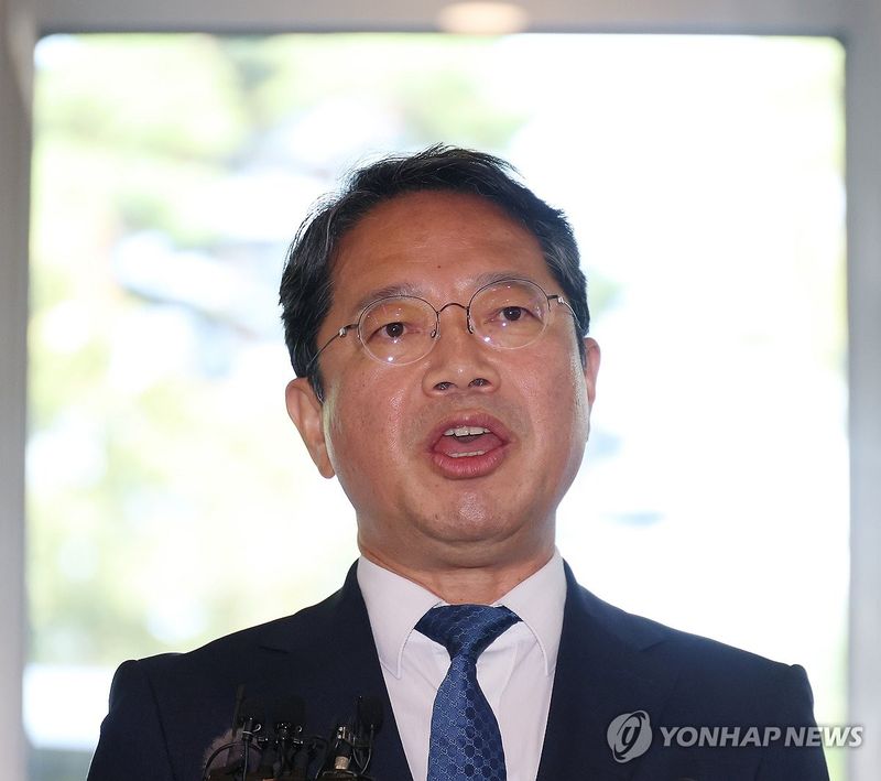 각오 말하는 김승원 법무장관 후보자 (출처=연합뉴스)