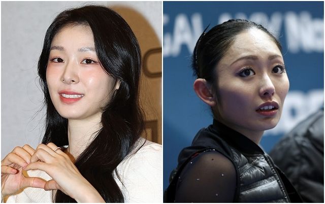 김연아, 안도 미키. 사진=연합뉴스