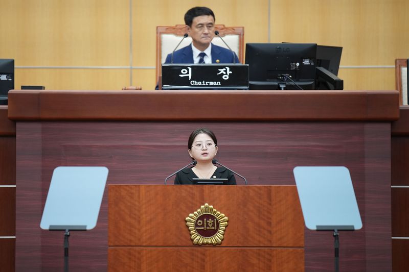 [전주=뉴시스] 윤해아 전북특별자치도의원(더불어민주당 비례대표) *재판매 및 DB 금지