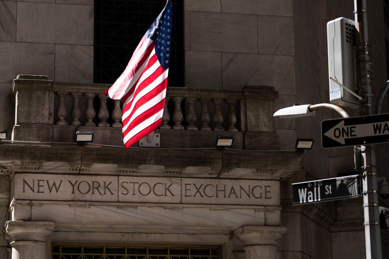 미국 뉴욕의 뉴욕증권거래소(NYSE) 전경. 사진=뉴시스