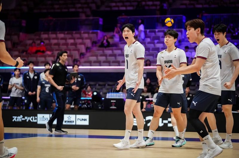 남자 배구대표팀 (출처=연합뉴스)