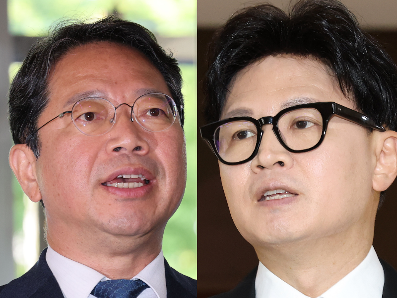 김승원 법무부 장관 후보자(왼쪽)과 무소속 한동훈 의원. /사진=뉴스1, 연합뉴스
