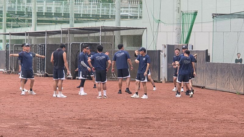 제14회 아시아 청소년 야구선수권대회에 출전하는 18세 이하(U-18) 야구 대표팀. 대한야구소프트볼협회 제공