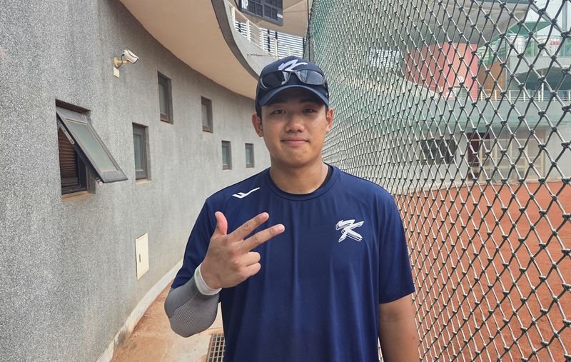 제14회 아시아 청소년 야구선수권대회에서 18세 이하(U-18) 야구 대표팀 주장을 맡은 덕수고 엄준상. 대한야구소프트볼협회 제공