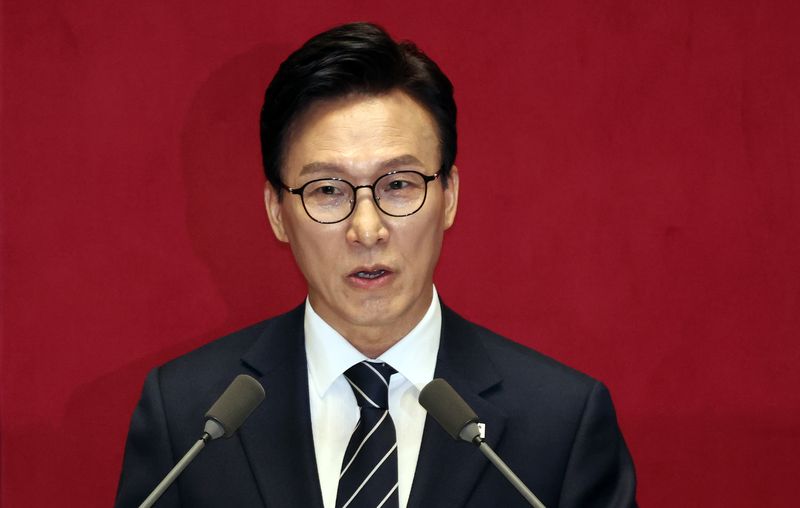 [서울=뉴시스] 최진석 기자 = 김민석 더불어민주당 대표가 7일 여의도 국회 본회의장에서 열린 제439회 국회(정기회) 제03차 본회의에서 국정에 관한 교섭단체 대표연설을 하고 있다. 2026.09.07. myjs@newsis.com
