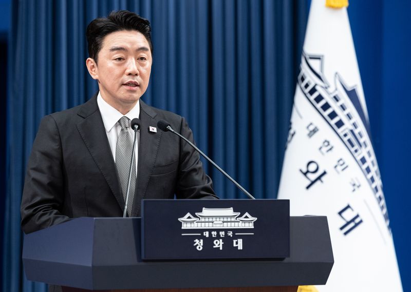 강훈식 대통령 비서실장. 뉴스1