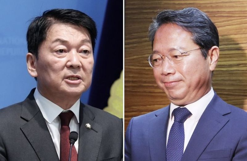 안철수 국민의힘 의원(왼쪽), 김승원 법무부 장관 후보자./사진=뉴시스