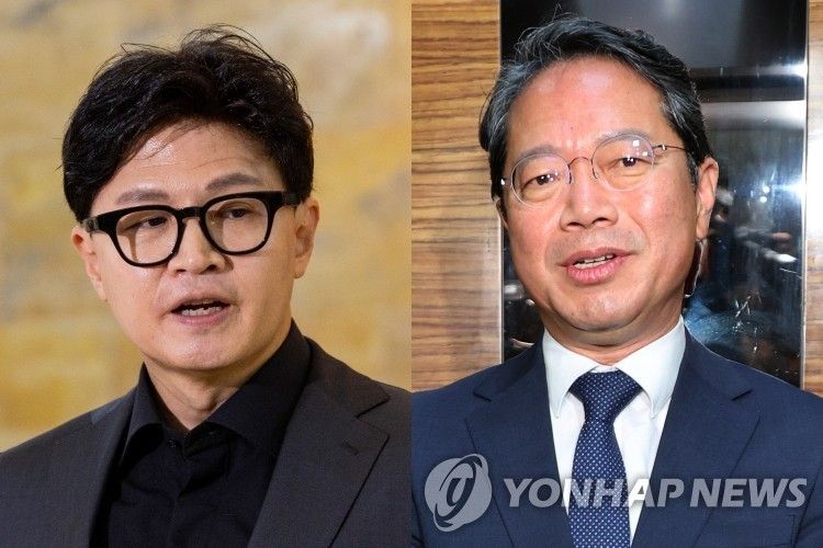 한동훈 무소속 의원, 김승원 법무부 장관 후보자(출처=연합뉴스)