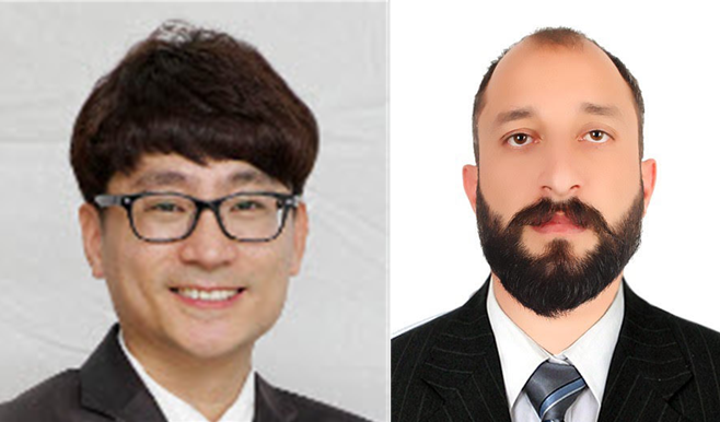 왼쪽부터 교신저자인 유형석 한양대학교 바이오메디컬공학과 교수와 제1저자인 Amir Sohail 연구원. 한양대 제공