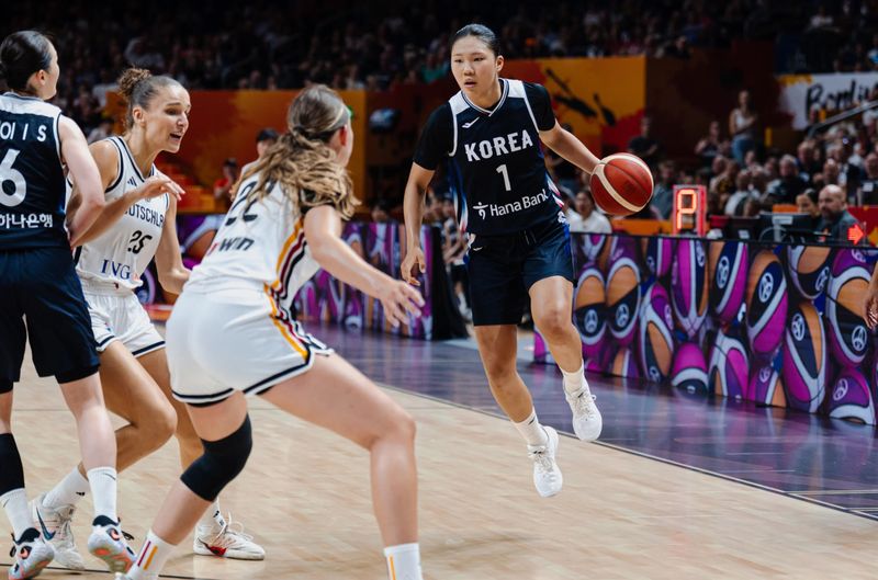 [서울=뉴시스] 한국 여자 농구 대표팀의 박지현. (사진=FIBA 홈페이지 캡처) 2026.09.09. photo@newsis.com *재판매 및 DB 금지