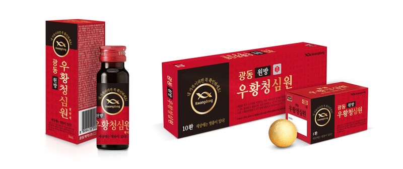 광동원방우황청심원 제품 이미지. 광동제약 제공