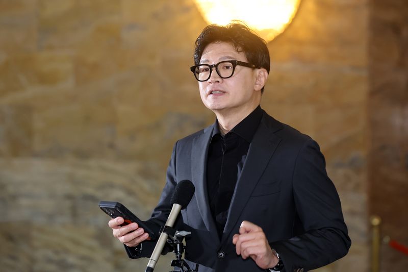 한동훈 무소속 의원이 8일 오전 서울 여의도 국회에서 김승원 법무부 장관 후보자 의혹과 관련해 발언을 하고 있다. 2026.9.8 ⓒ 뉴스1 황기선 기자