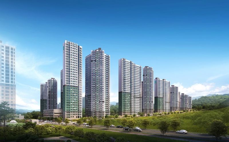 오남역 서희스타힐스 여의재 3단지.
