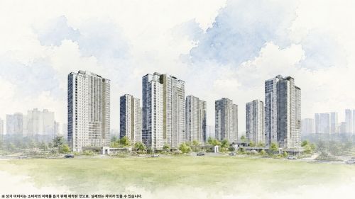향남역 그로브 스위첸 투시도.