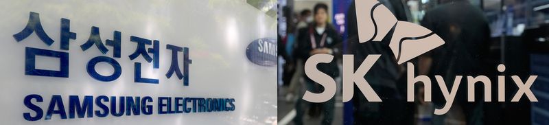 삼성전자와 SK하이닉스. 뉴시스