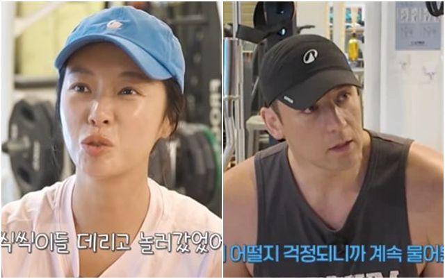 황정음, 줄리엔 강 /사진=황정음 유튜브 채널