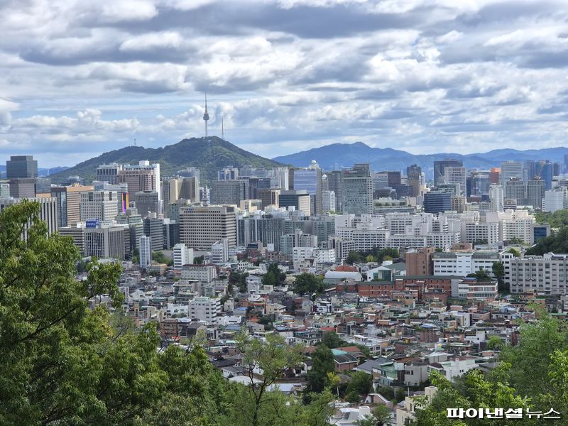 서울 시내 주택가 전경. 사진=최가영 기자