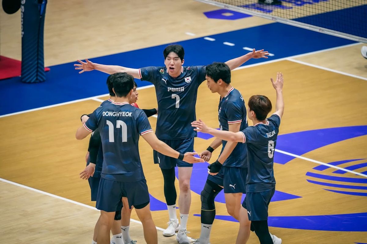 남자 배구, 만리장성 넘었다…중국 잡고 아시아선수권 4강 진출