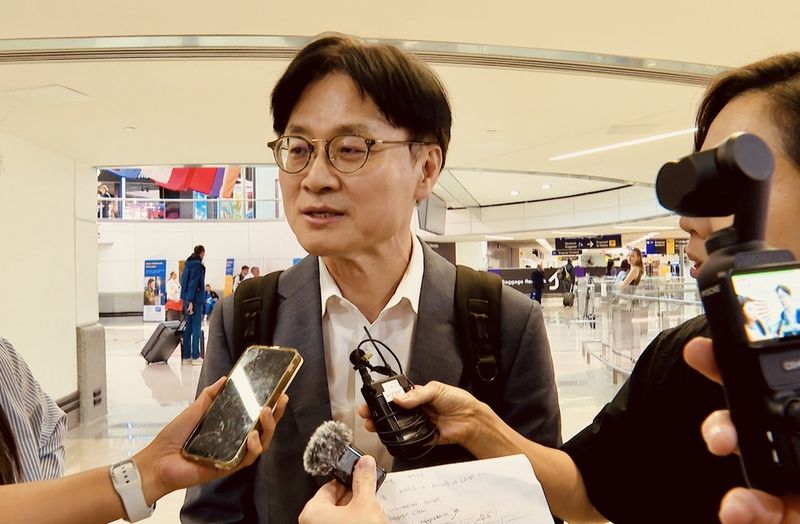 김정관 "대미투자협상 마무리차 방미…최종사인前 협상 진행" (출처=연합뉴스)