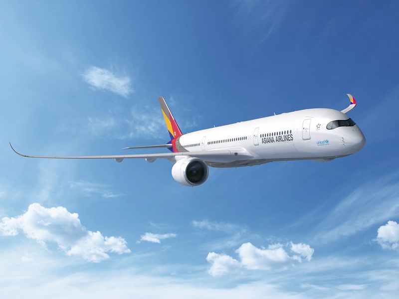 아시아나항공 A350-900의 모습(자료사진. 아시아나항공 제공).