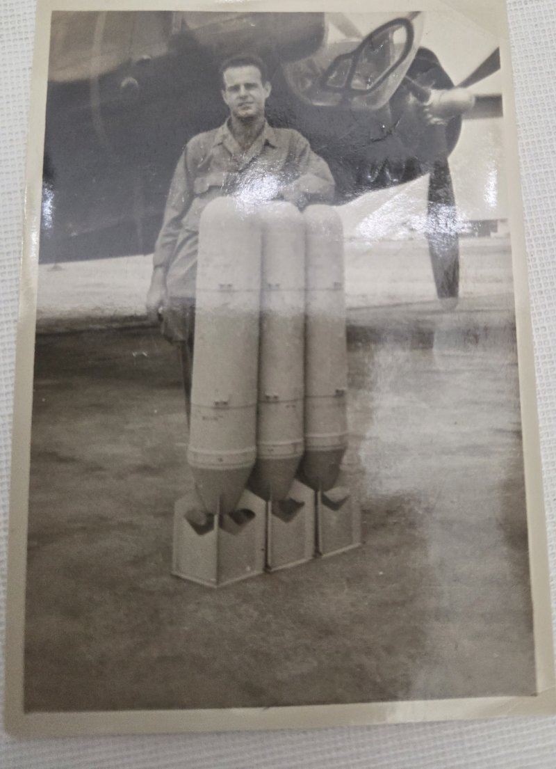 호머 바니데스의 한국 전 참전 당시 모습.