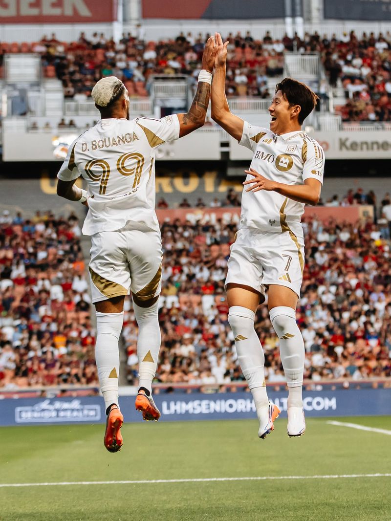 [서울=뉴시스]LAFC 손흥민과 부앙가. (사진=LAFC 구단 소셜미디어 캡처) 2026.09.06. photo@newsis.com *재판매 및 DB 금지