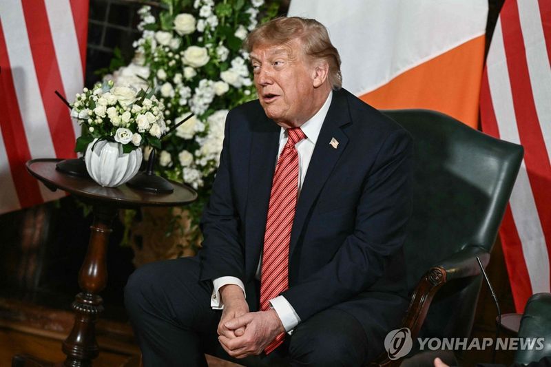 아일랜드를 방문한 도널드 트럼프 미국 대통령 (출처=연합뉴스)