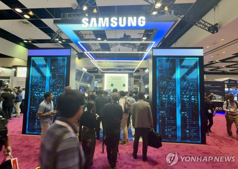인파 몰린 'FMS 2026' 삼성전자 부스 (출처=연합뉴스)