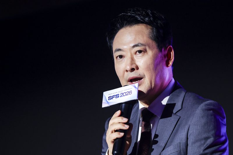 [서울=뉴시스] 정병혁 기자 = 장동혁 국민의힘 대표가 10일 서울 여의도 국회도서관에서 열린 SFS 2026 스마트 미래사회 컨퍼런스에서 발언하고 있다. 2026.09.10. jhope@newsis.com