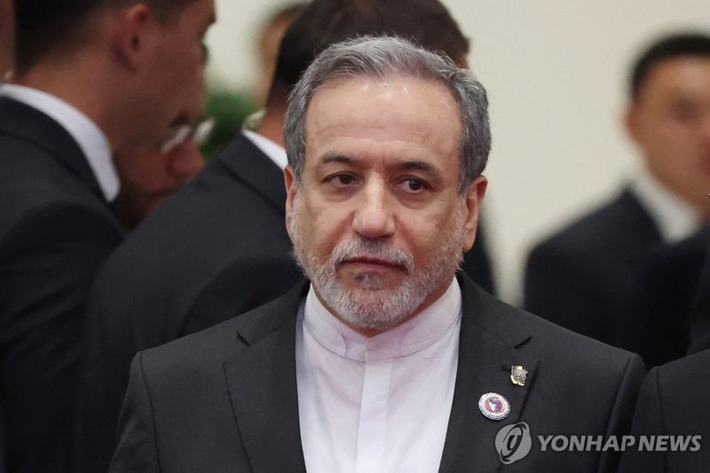 아바스 아라그치 이란 외무장관. 연합뉴스