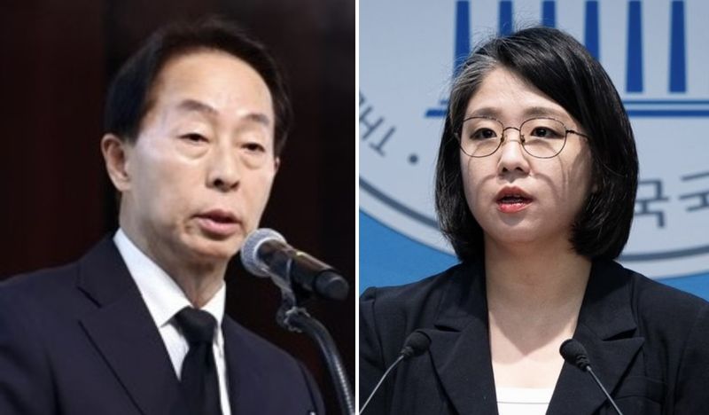 김현철 김영삼대통령기념재단 이사장(왼쪽), 용혜인 성평등가족부 장관 후보자./사진=뉴시스, 뉴스1