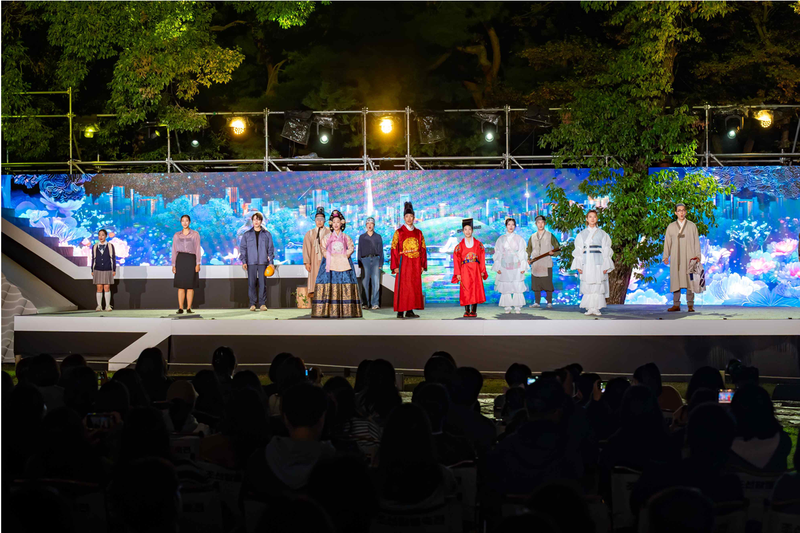 지난해 10월 열린 '2025년 세계유산 조선왕릉축전' 주제공연 모습. 국가유산청 제공