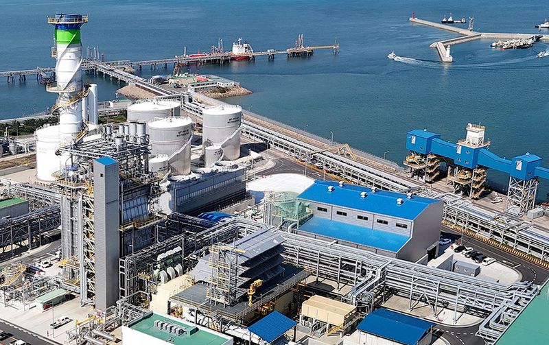 HD현대이앤에프 액화천연가스(LNG) 열병합발전소 전경. HD현대오일뱅크 제공