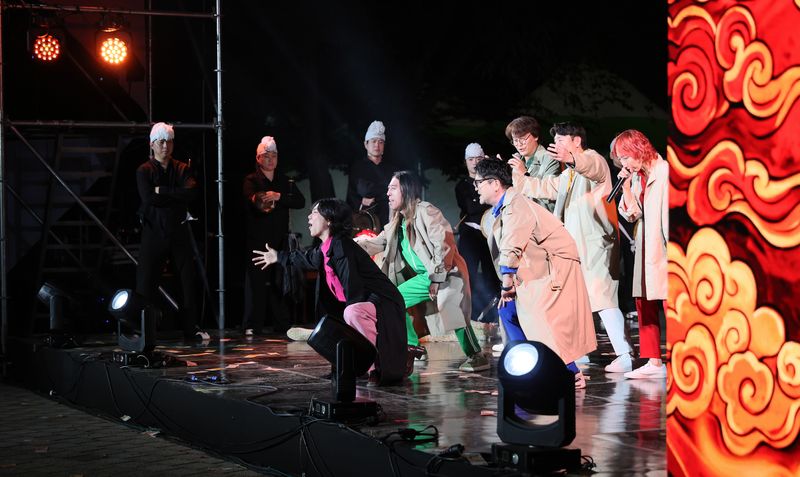 제22회 울산민족예술제 도깨비난장이 지난 12일 울산 울주군 선바위공원 일원에서 열렸다. 울산시 제공