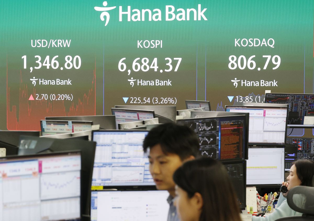 코스피 외인 기관 5조원대 매도 폭탄에 6600선 마감 시황 분석