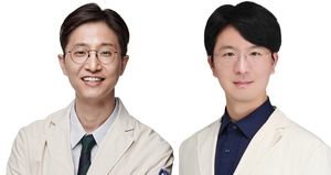 강동우, 변기환 교수. 서울성모병원 제공