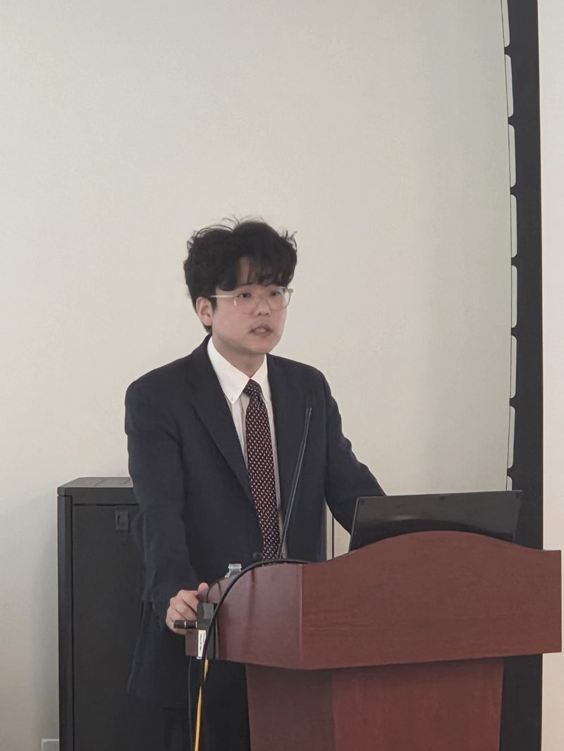 장성관 D&A 미국전략실장 자문역이 14일(현지시간) 뉴욕총영사관에서 기자들을 대상으로 미국 중간선거 전망과 그 의미에 대해 설명하고 있다. 사진=이병철특파원